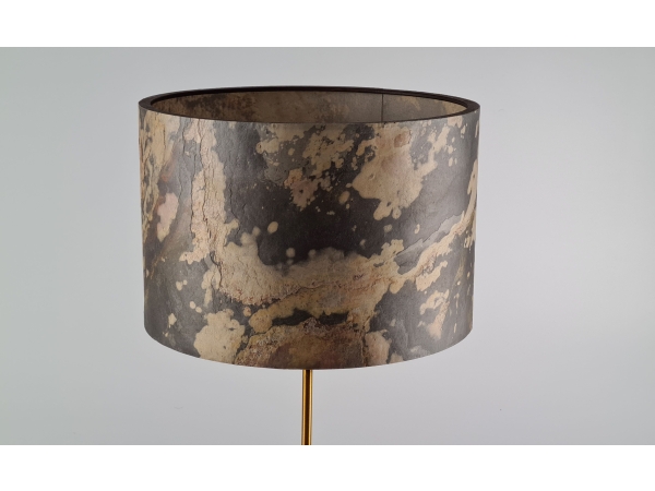 Lampa stołowa Fornir Kamienny z Oliwką