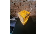 Lampa Kamienna CUBE Piaskowa