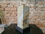 Lampa Kamienna CUBE Piaskowa