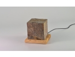Lampa Biurkowa Kamienna CUBE USB