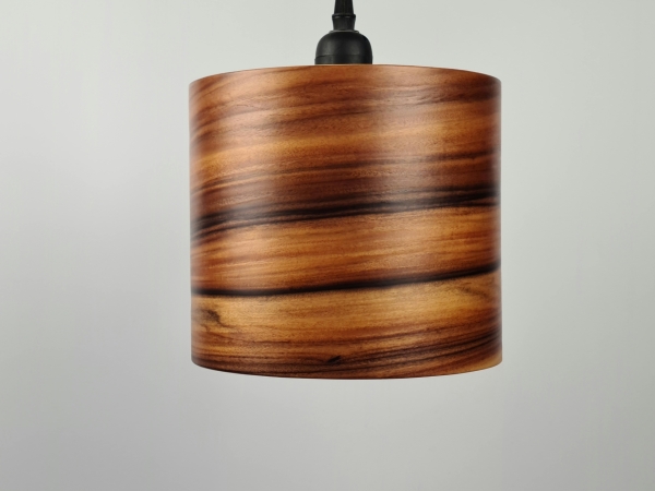 Klosz z naturalnego forniru Palisander Santos 20cm