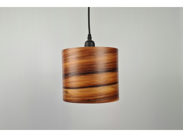 Klosz z naturalnego forniru Palisander Santos 20cm